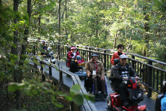 서울시, 14일(수) 관악산 무장애숲길에서 장애인과 함께 숲길 걷기 체험 행사