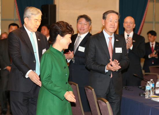 박 대통령, 제27차 한미 재계회의 참석