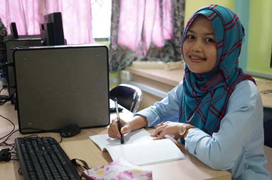 LS산전 기증 PC가 전달될 인도네시아 자카르타 ADRF 드림스쿨