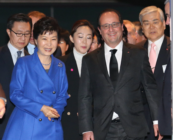 박 대통령, 한불 경제협력포럼 참석