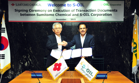 S-OIL, 스미토모 기술 라이선스 계약