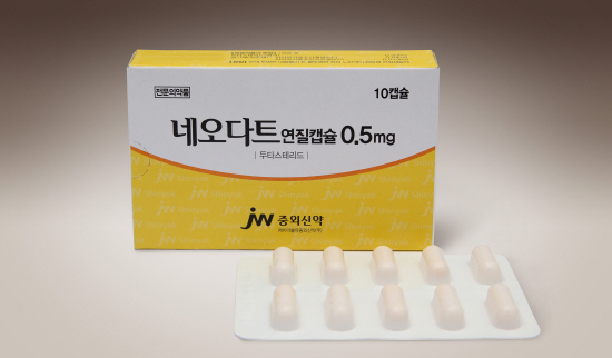 JW중외신약 네오다트 연질캡슐<건강면, 단신 사진>