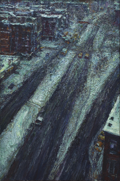Houston Street, 1995, Acrylic on Canvas,169x111cm