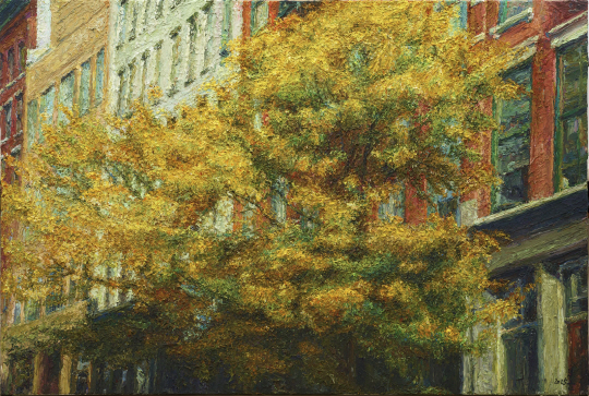 West Broadway, 2015, Acrylic on canvas, 130x194cm