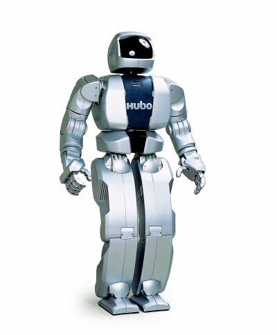KAIST가 개발한 2족 보행 휴머노이드 로봇 '휴보'