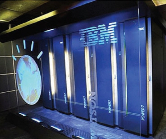 IBM의 인공지능 슈퍼컴퓨터 왓슨